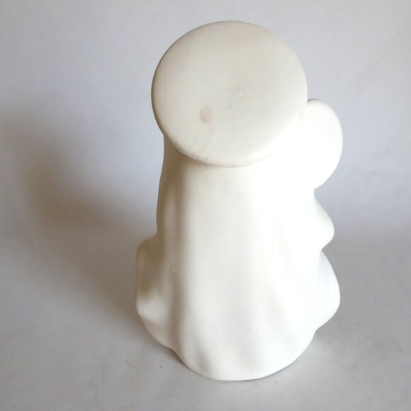 NEW 10" SANTA MUERTE & CHILD HOLY DEATH UPCYCLED GOTHIC HORROR FIGURE ODDITY - Picture 4 of 10